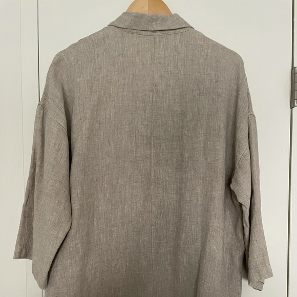 Esby Simone Linen Jacket - Tanstone - Picture 6 of 10